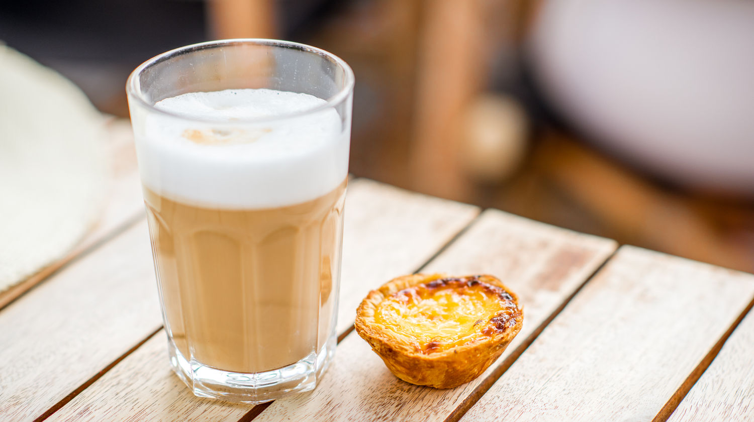 Galão and Pastel de Nata, Portugal