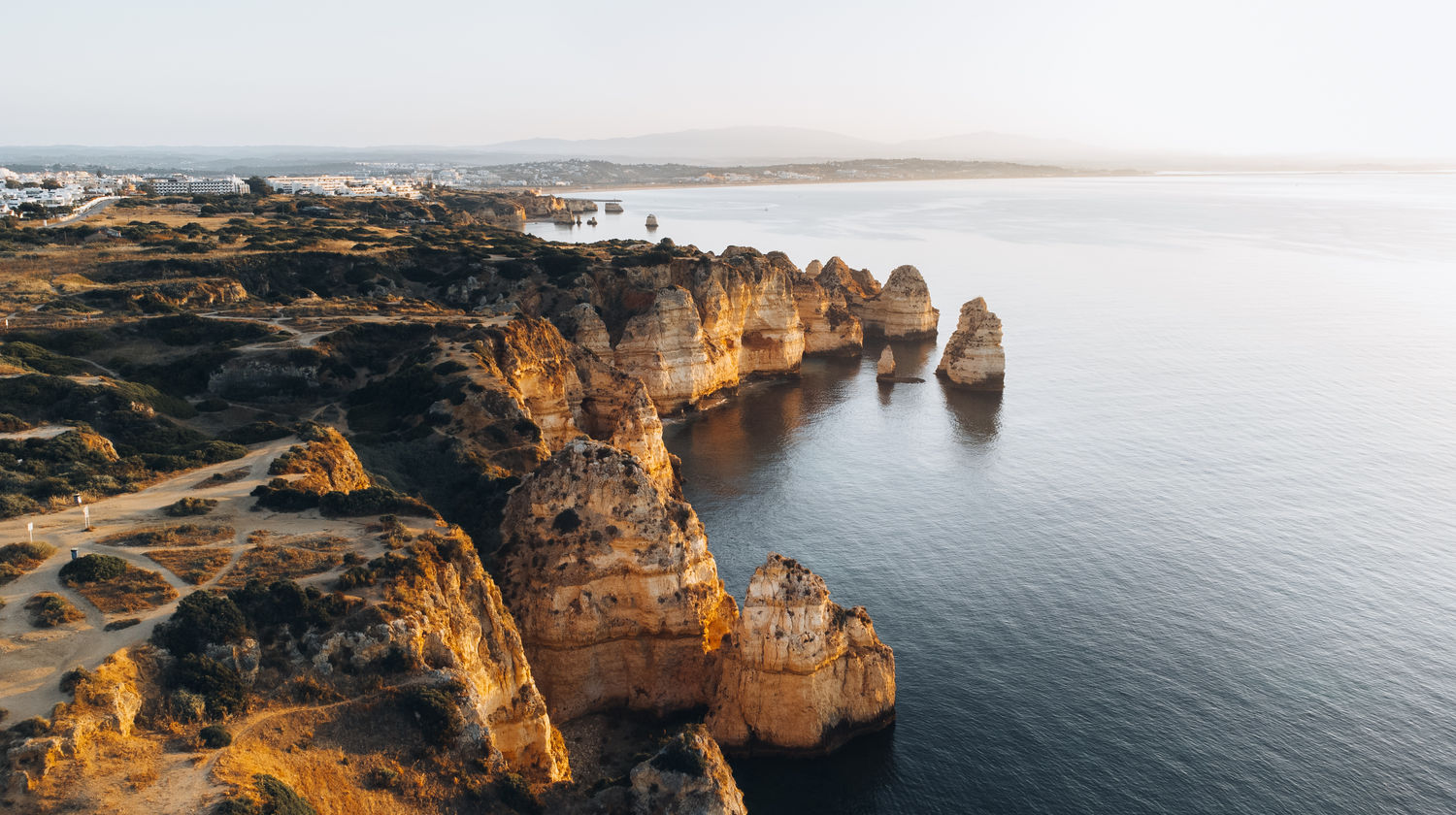 Arrival in the Algarve