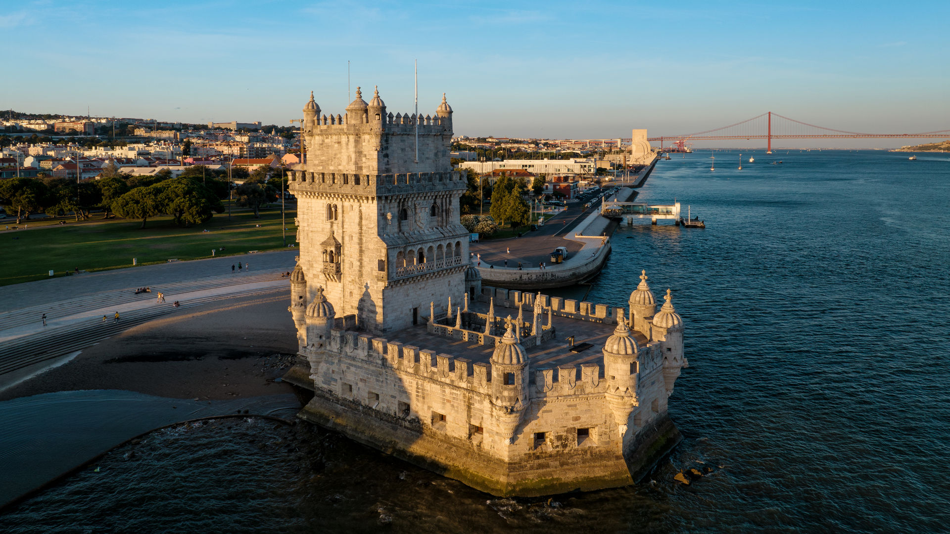 Belém Tower in Lisbon, Portugal