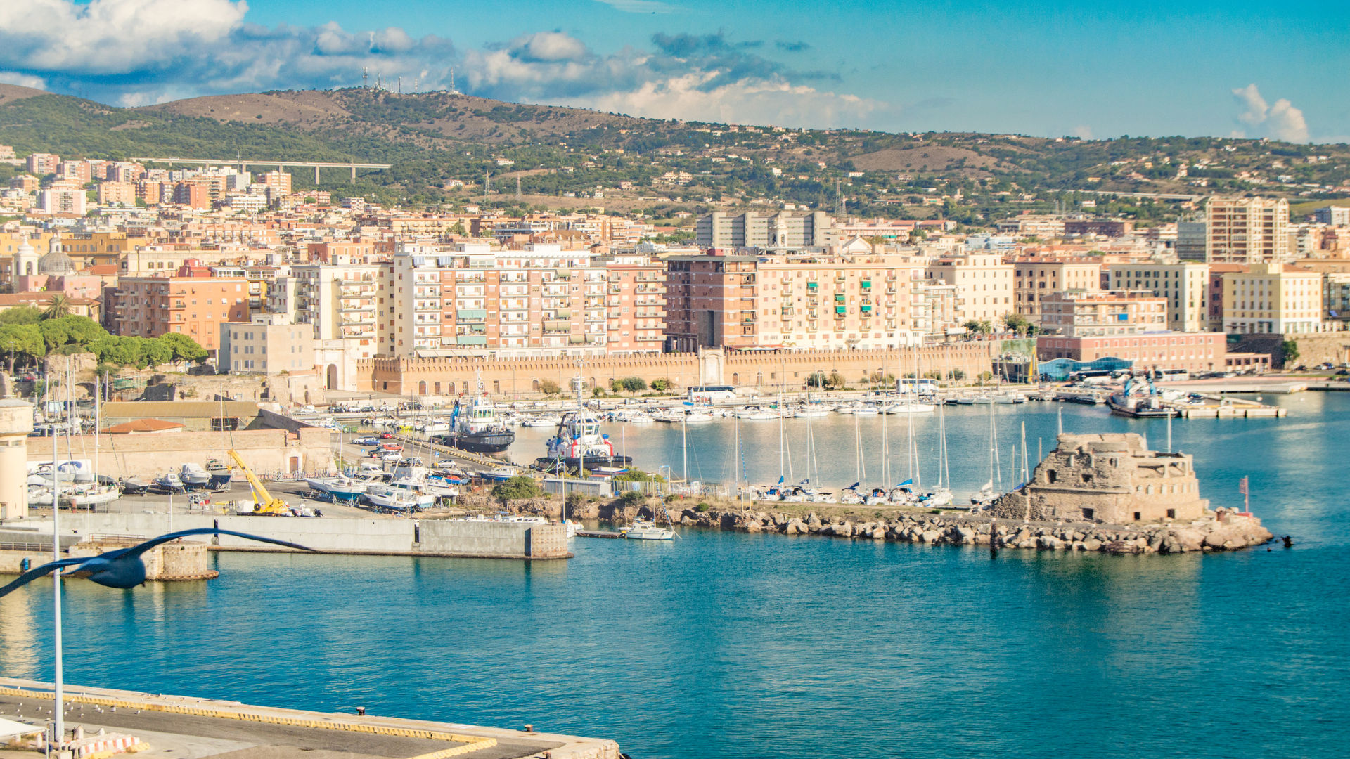 Civitavecchia Port, Rome (Cruise Departure)