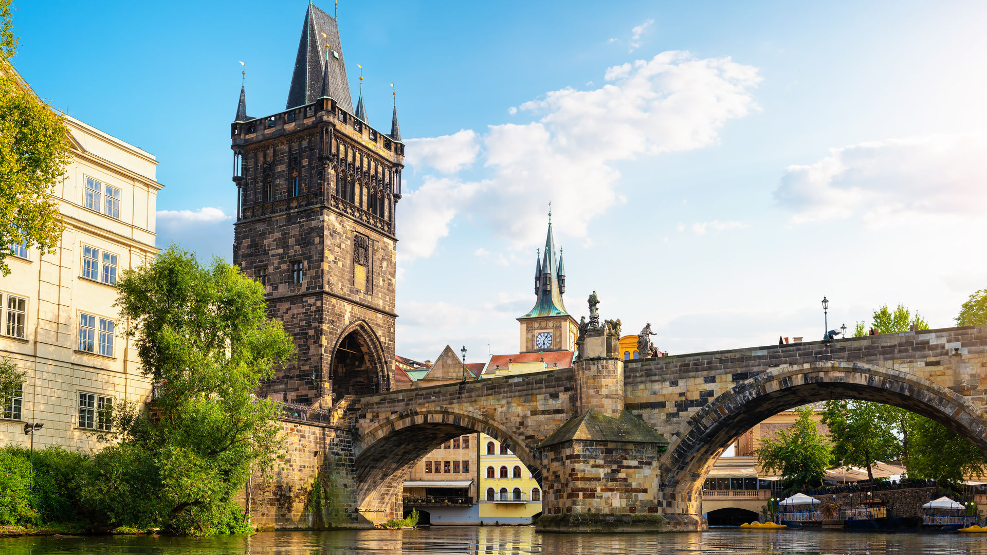 Charles Bridge in Prague, Czech Republic