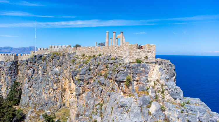 Lindos Town, Rhodes Island, Greece