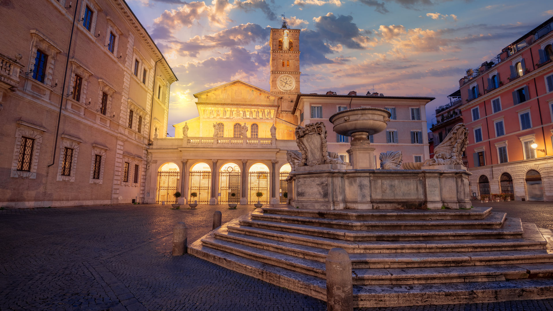 Basilica in Trastevere, Rome