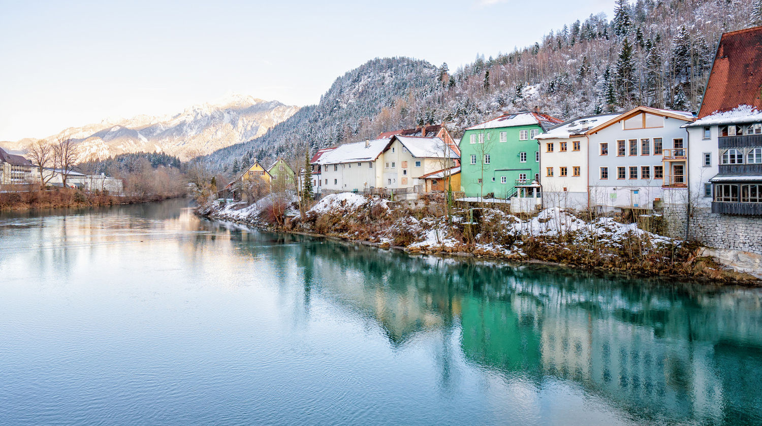 Drive to Fussen: Stop at Schongau