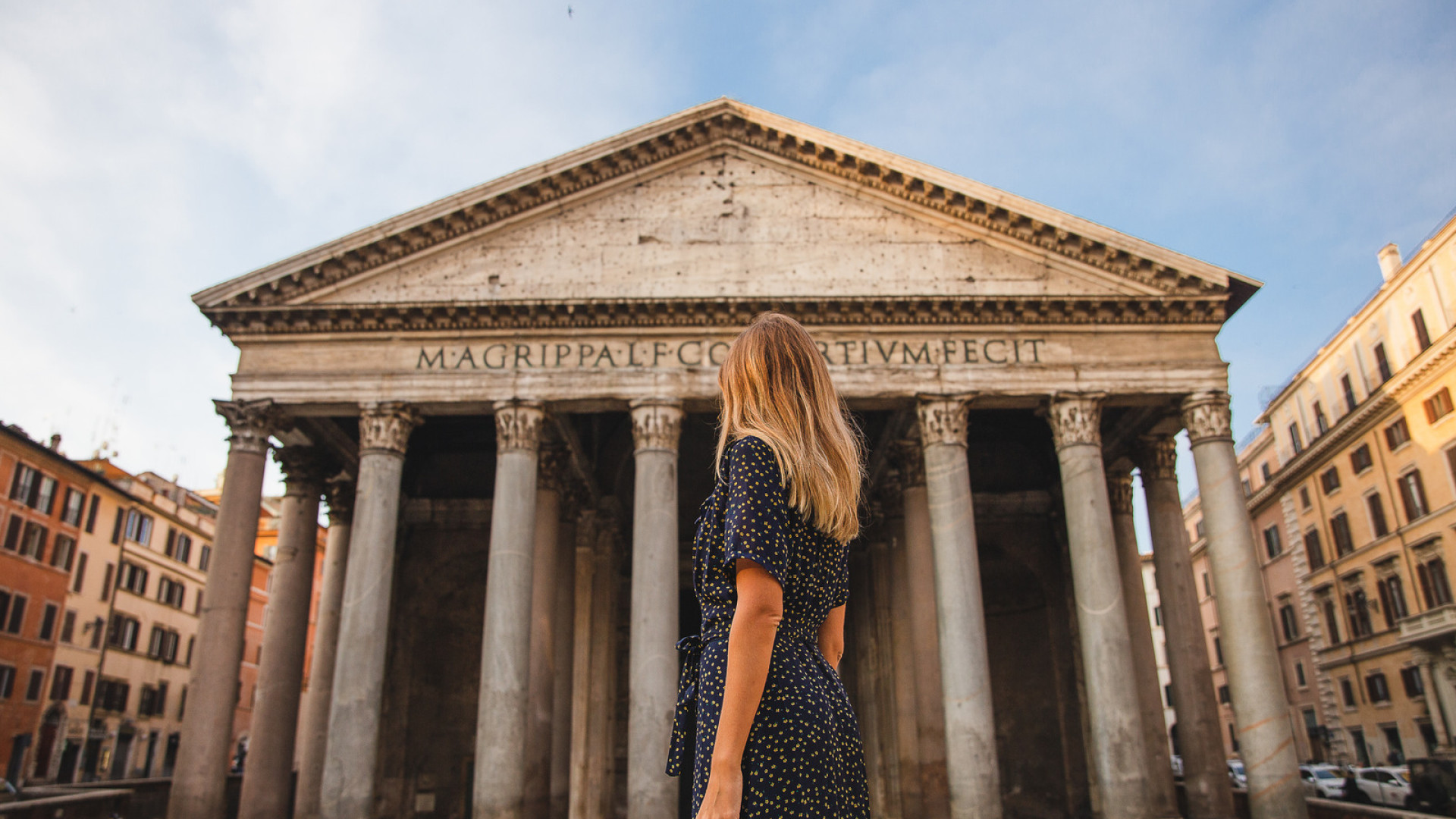 Pantheon Roman Temple, Rome, Italy