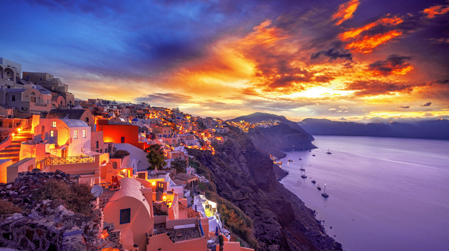 Old Town of Oia, Santorini, Greece