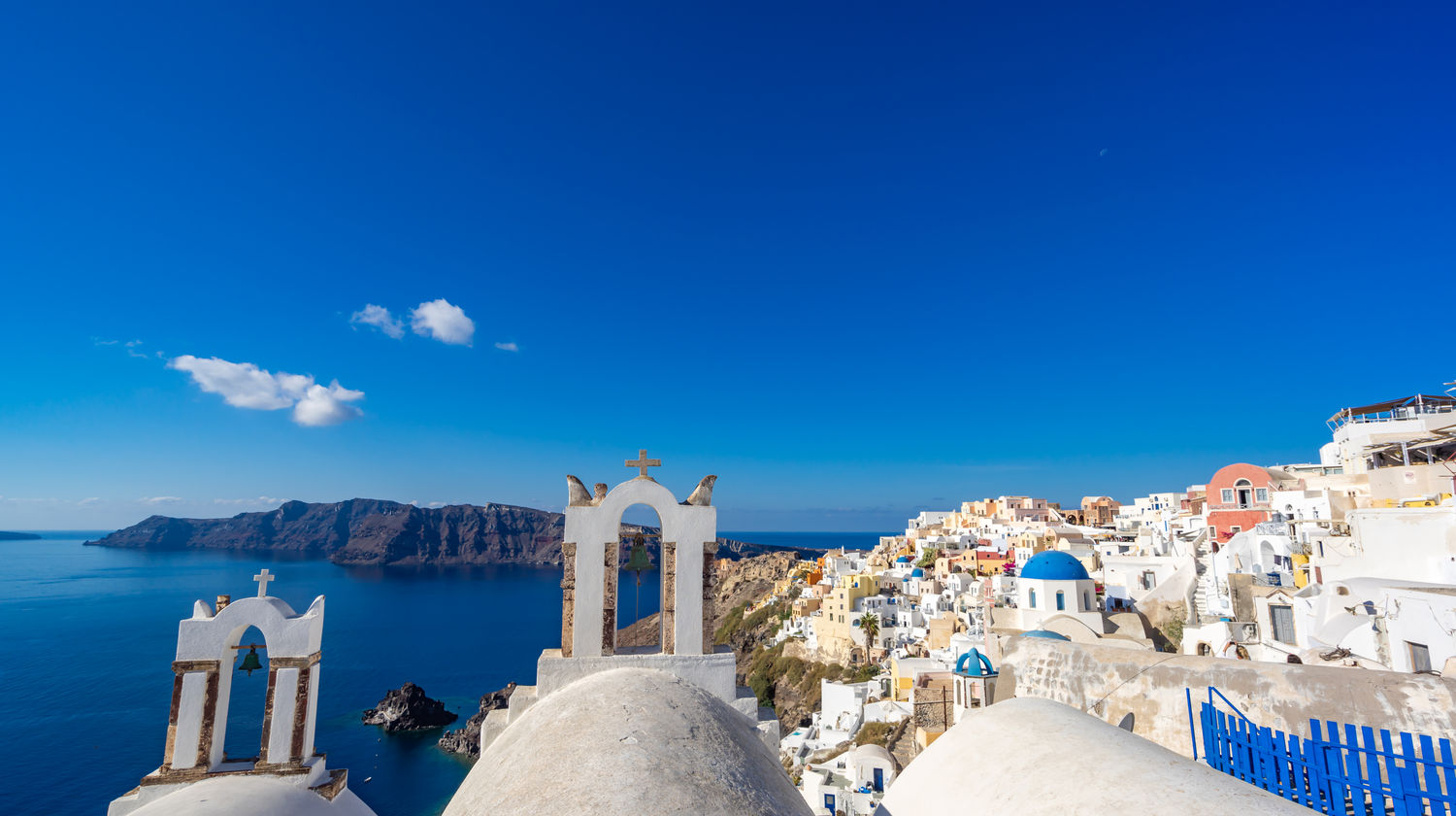 Church in Oia, Santorini, Greece