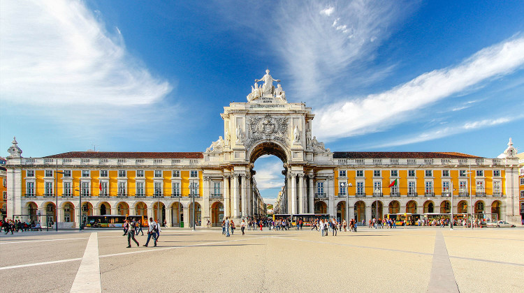 Portugal, Lisbon City - Praça do Comércio