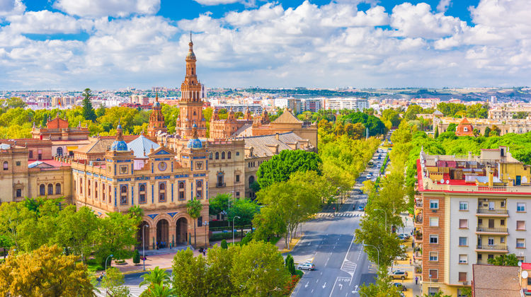 Seville Cityscape, Seville, Spain