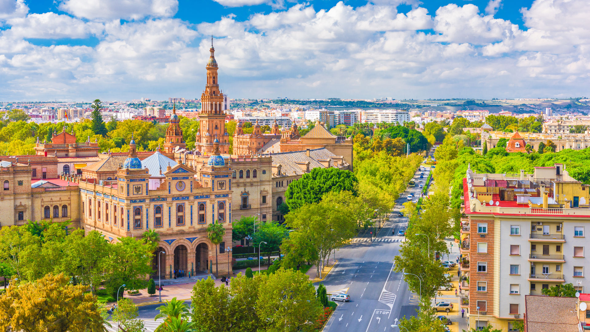 Seville Cityscape, Seville, Spain