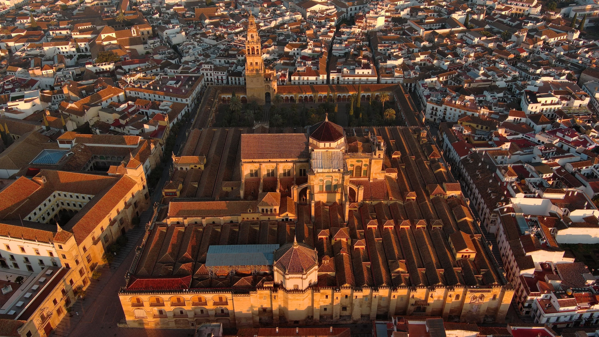View of Mosque-Cathedral of Cordoba, Spain