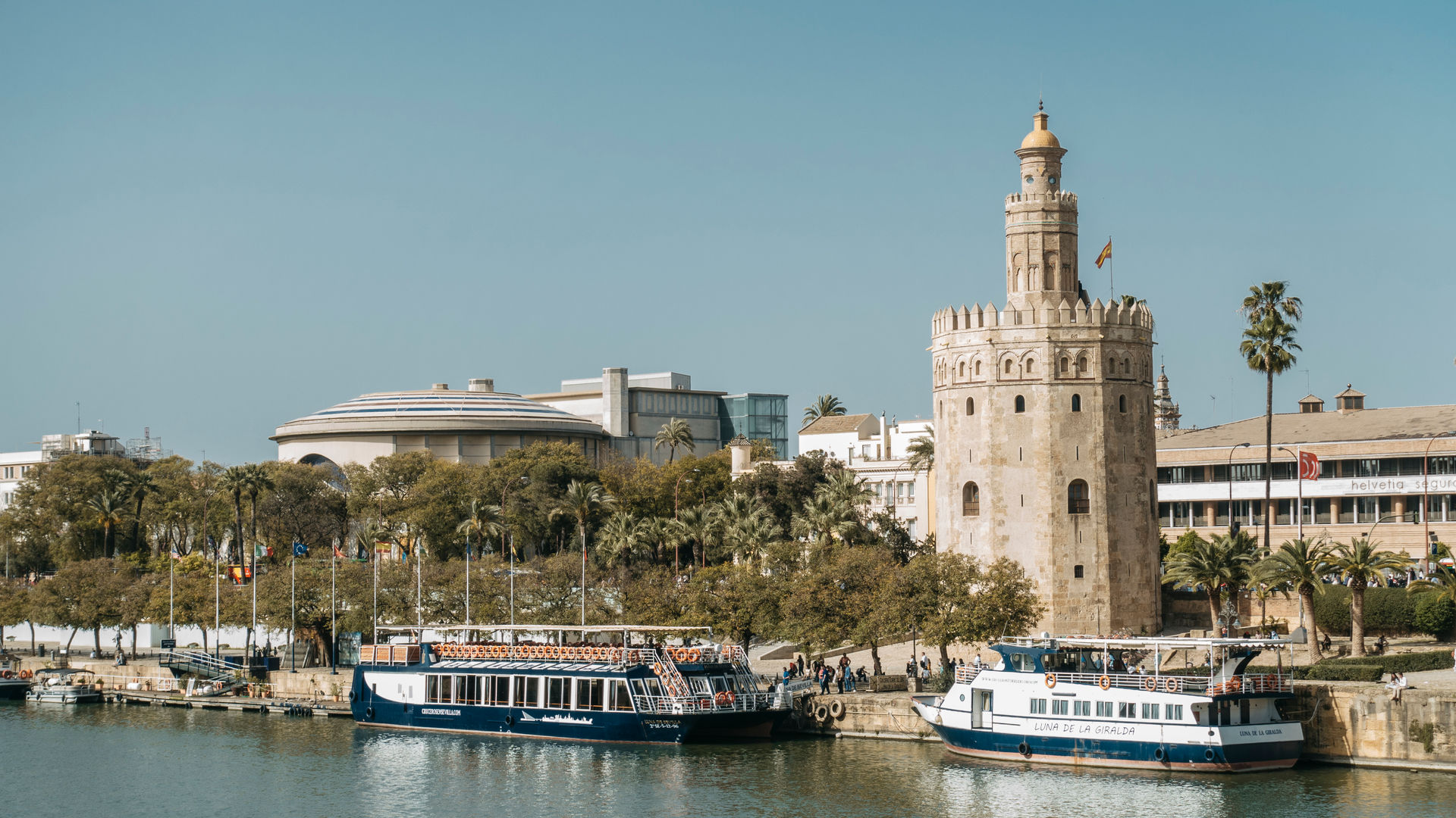 Torre del Oro & Guadalquivir River, Seville, Spain