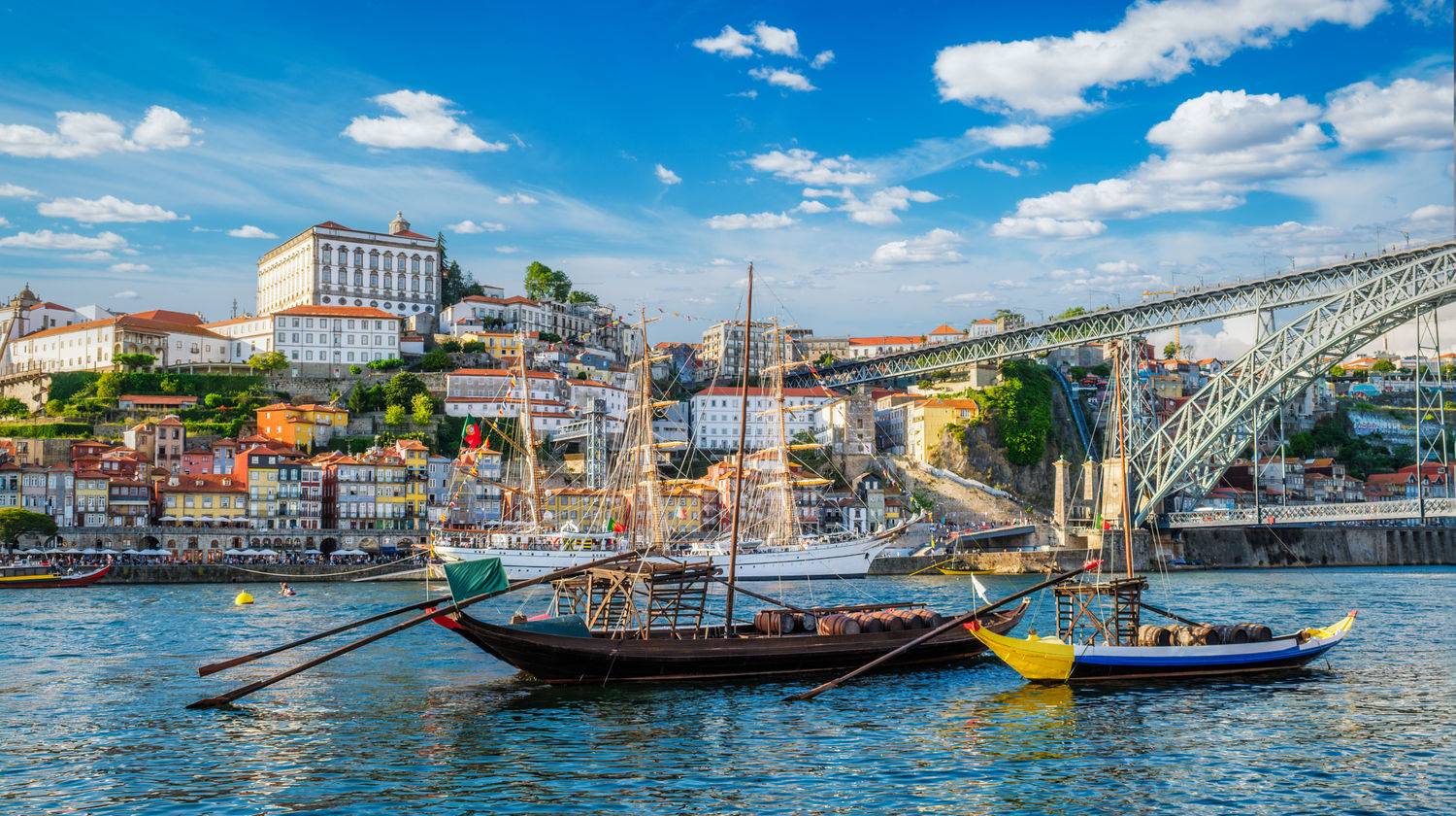 Traditional Rabelo Boats, Porto - Portugal