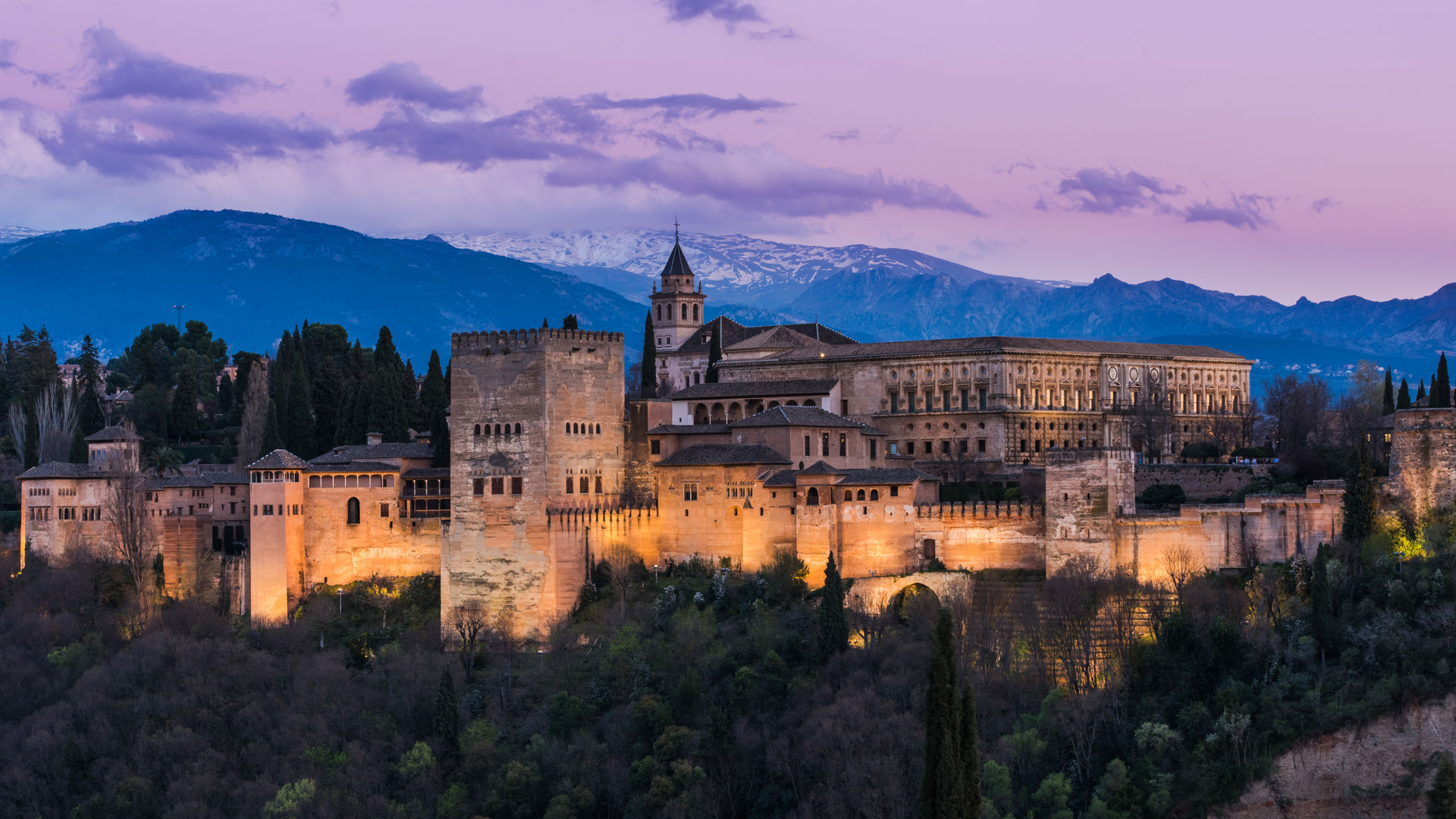 Alhambra Palace, Granada, Spain