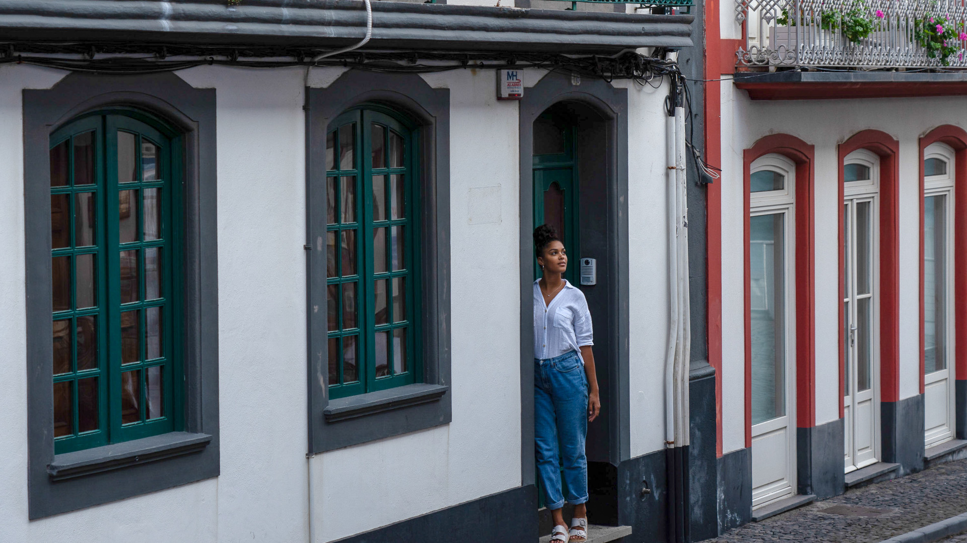 Downtown Angra do Heroísmo, Terceira Island, the Azores