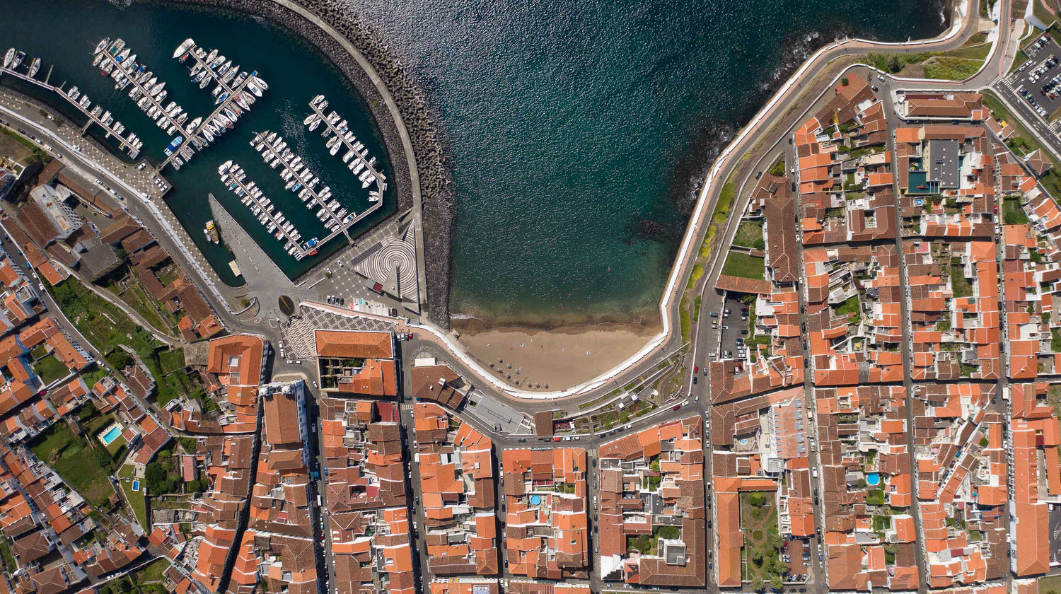 Flight to Terceira Island, The Azores