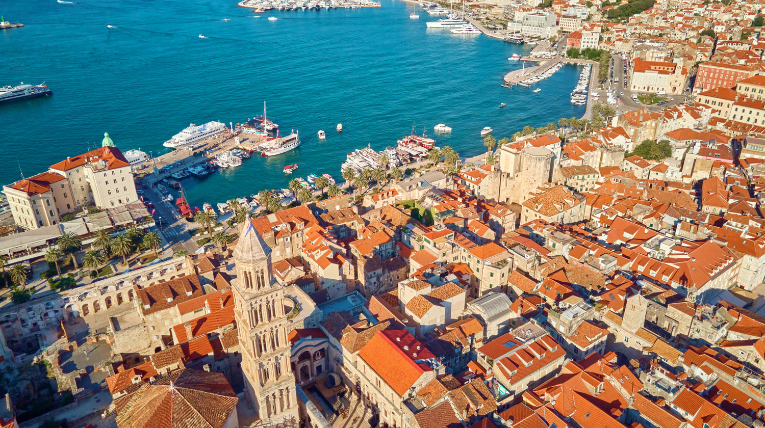 <b>Drive to Split via Trogir</b>