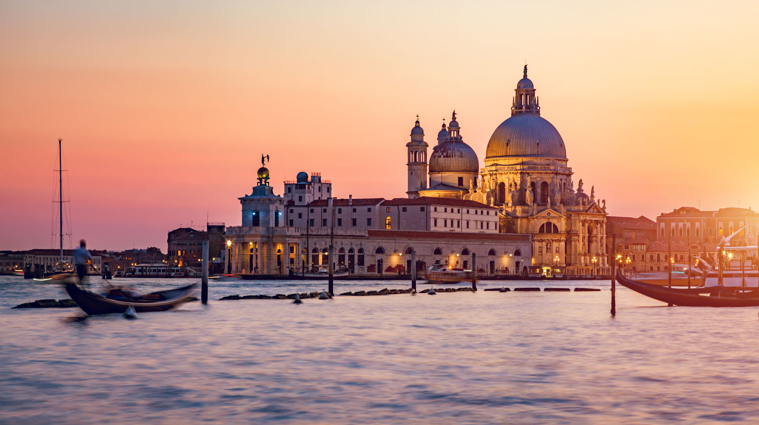 Beautiful Venice at Sunset