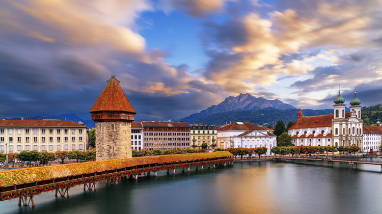 Chapel Bridge, Lucerne, Switzerland