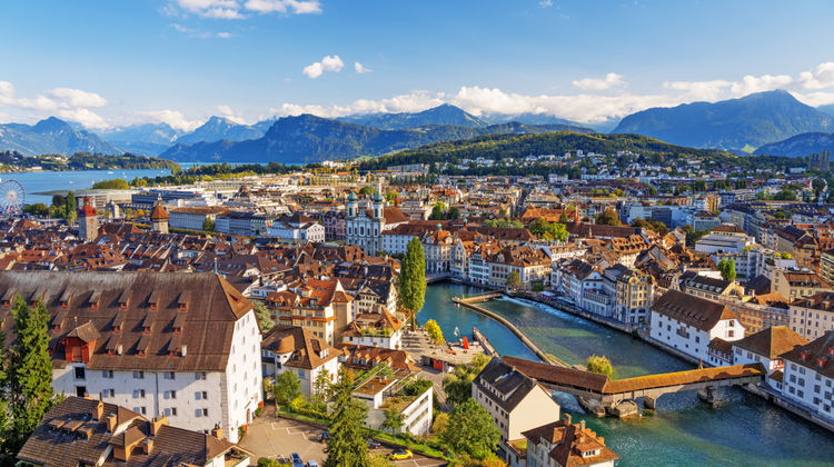 View of Lucerne, Switzerland