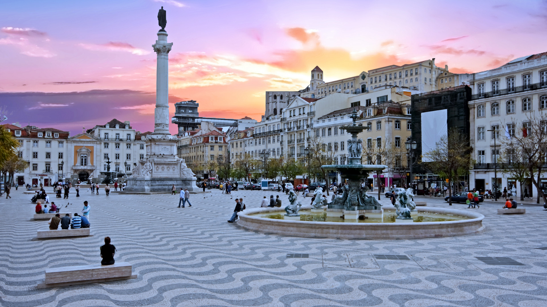 Rossio Square, Lisbon