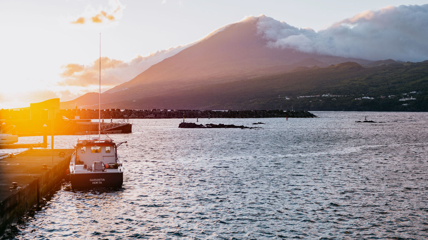 Arrival in Pico Island
