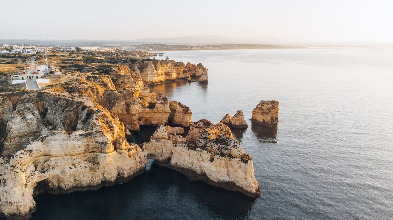 Sunrise in Ponta da Piedade, Algarve