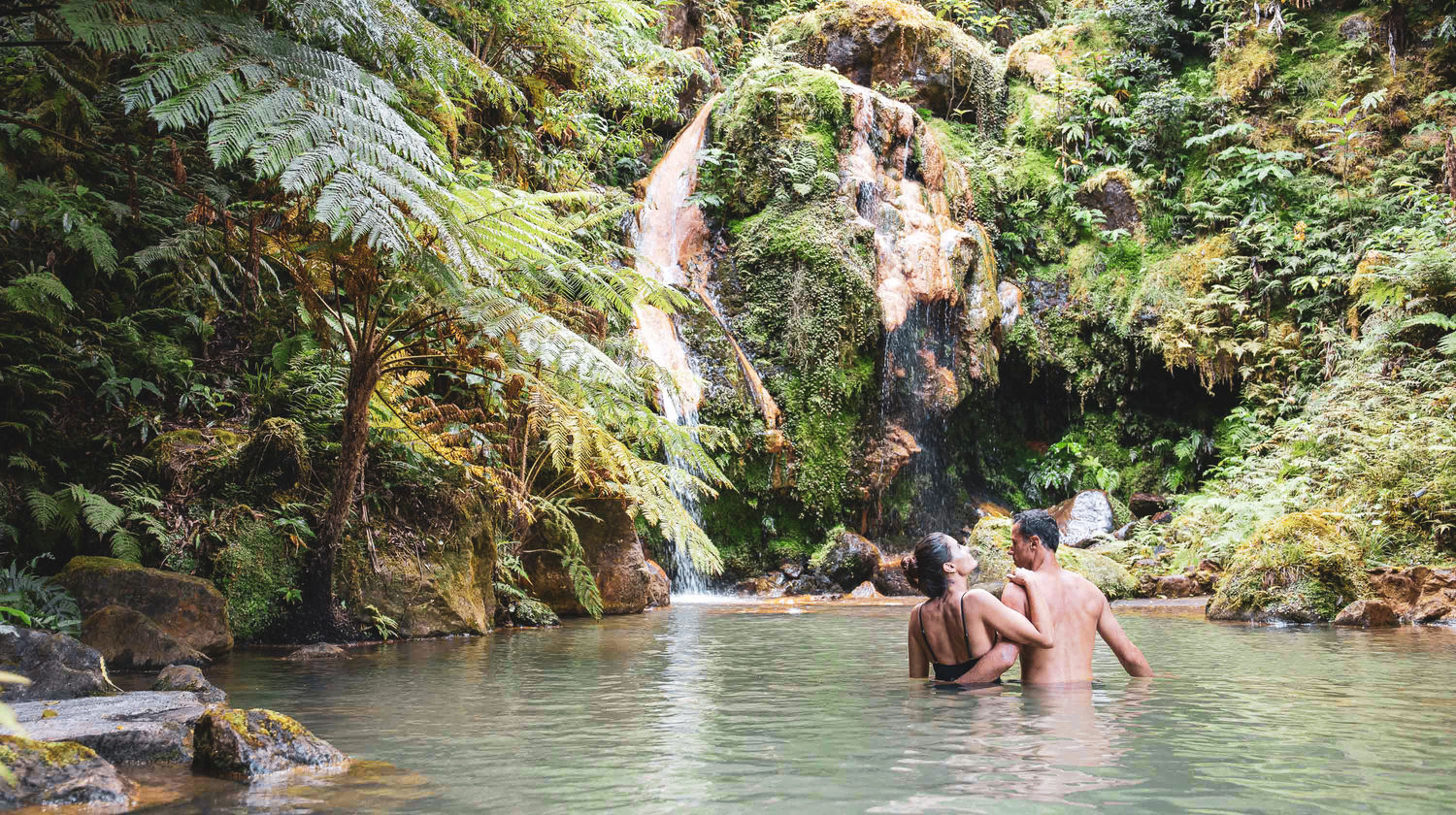 Caldeira Velha Hot Springs, São Miguel Island