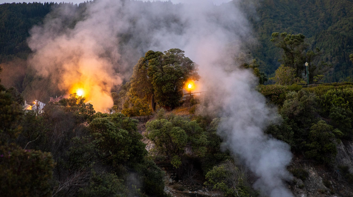 Furnas at Night, São Miguel Island