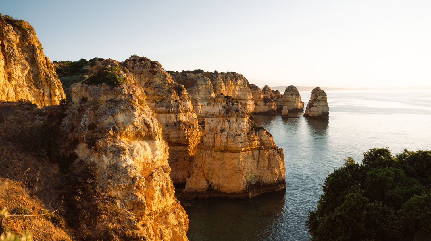 Sunrise in Ponta da Piedade, Algarve