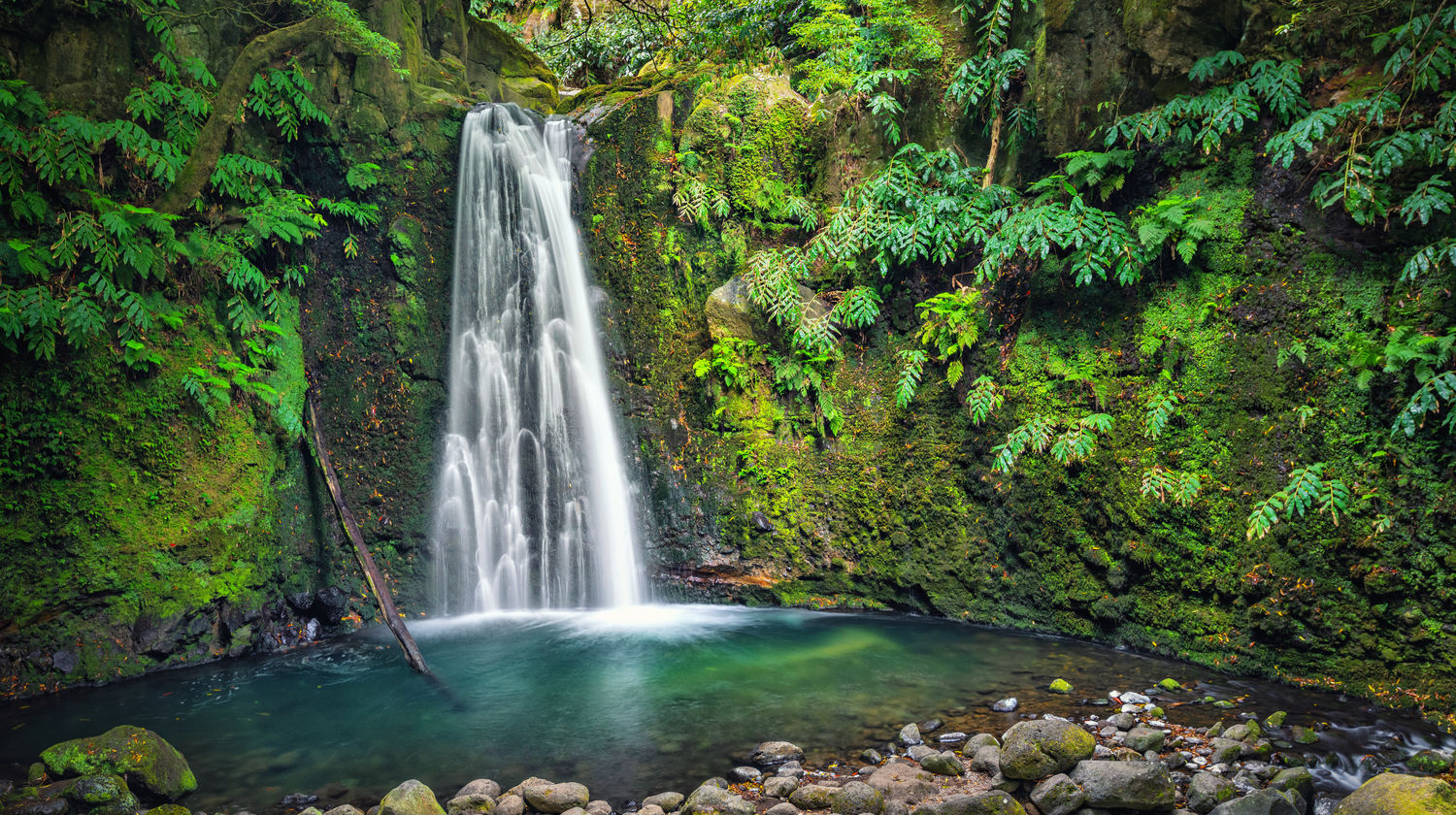 Hiking in São Miguel Island, the Azores, Portugal