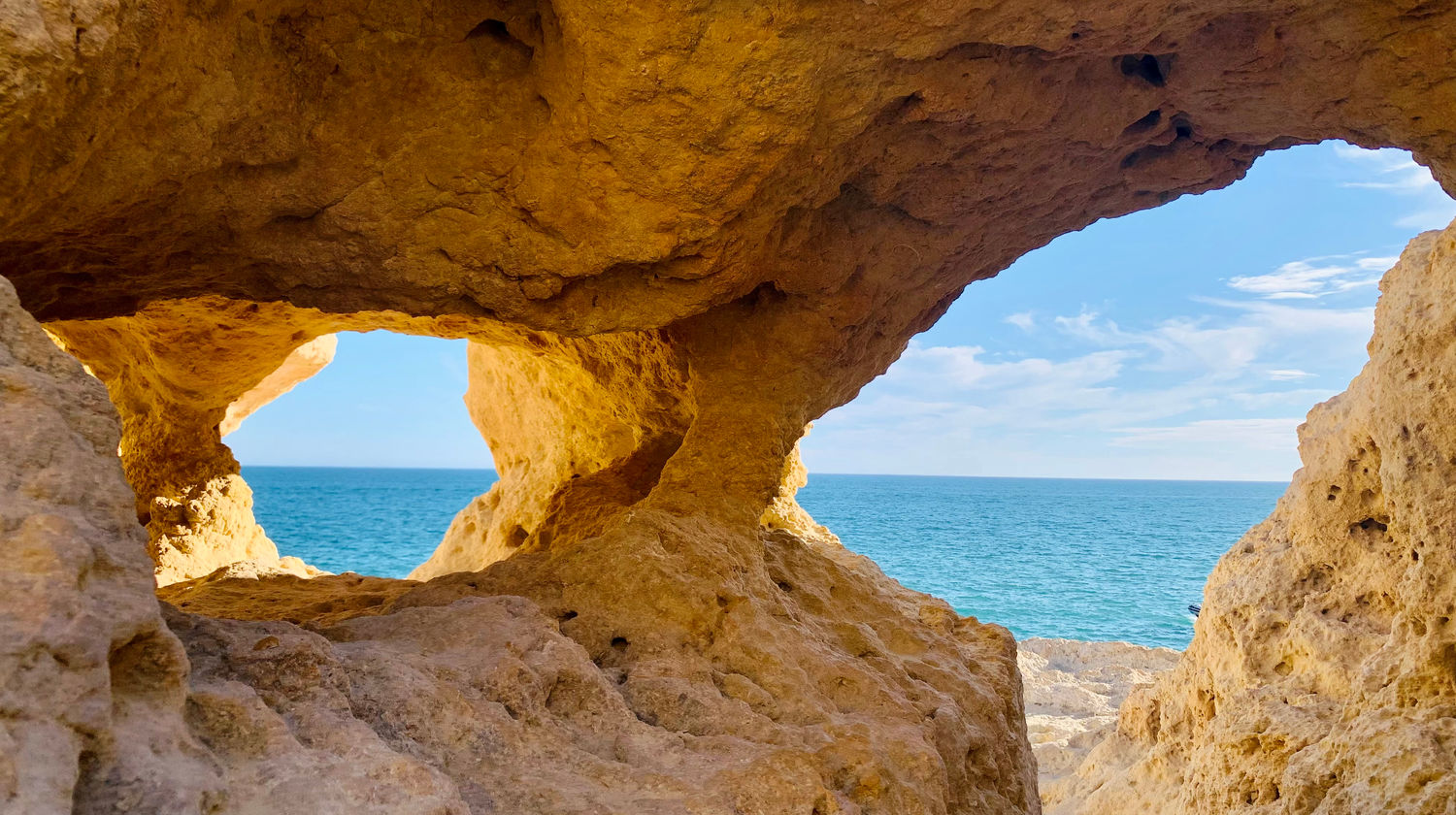 Algar Seco in Carvoeiro, Algarve, Portugal