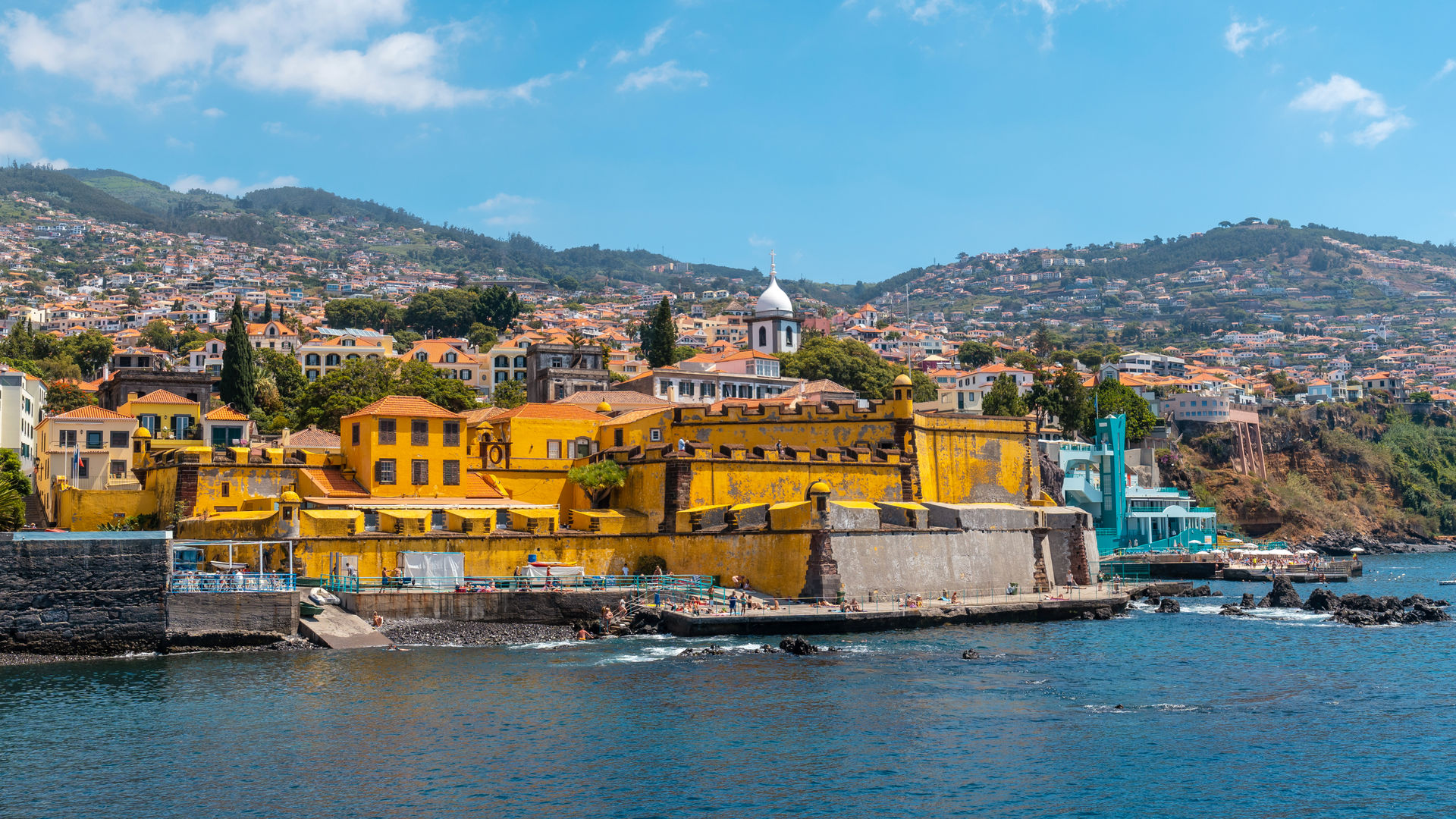 Fortaleza de São Tiago in downtown Funchal, Madeira Island