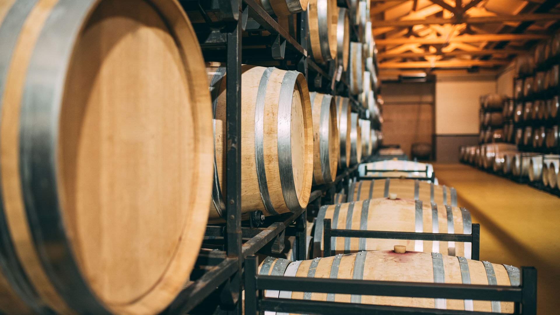 Port wine cellars in Vila Nova de Gaia