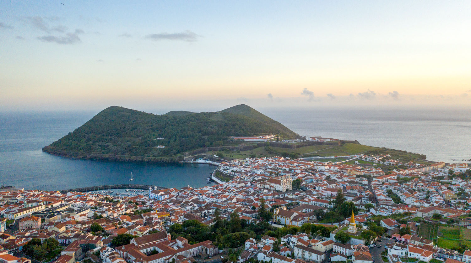 Arrival in Terceira Island