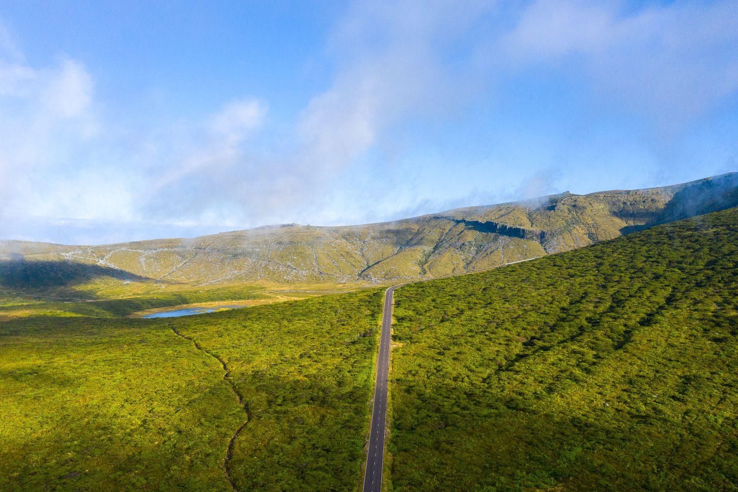 Reta das Flores, Açores, Portugal