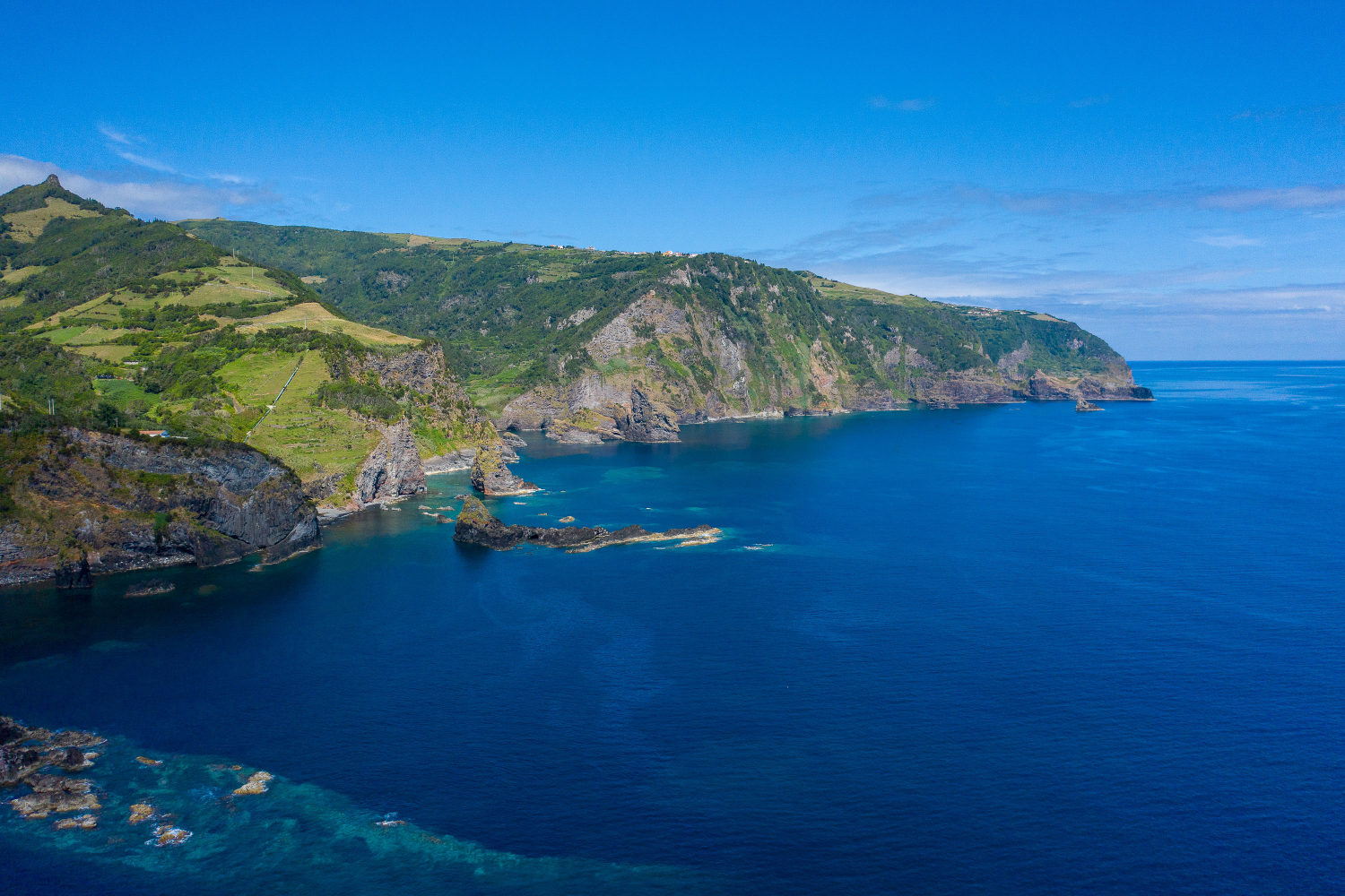 Baía da Alagoa, Flores,  Açores, Portugal