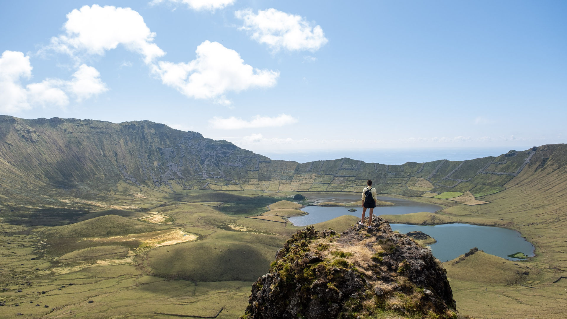 Caldeirão do Corvo, Ilha do Corvo