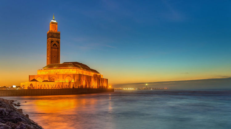 Mesquita de Haçane II em Casablanca