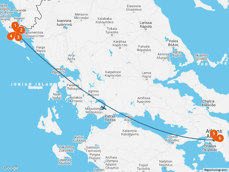 Atenas e Corfu: Pacote Multi-Destino