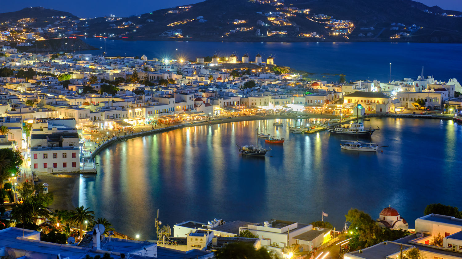 <b>Chegada a Mykonos</b>