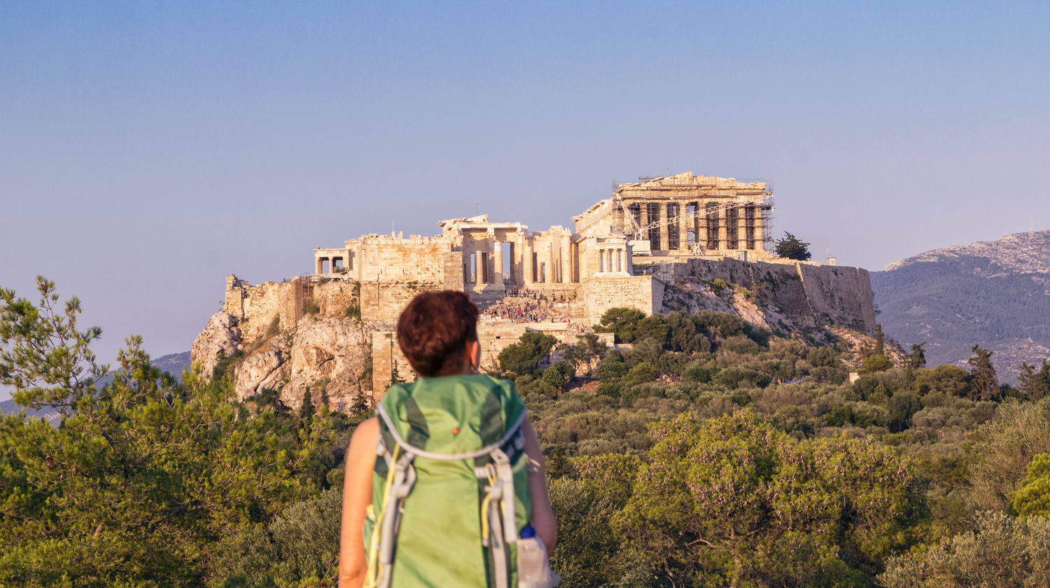 Chegada a Atenas