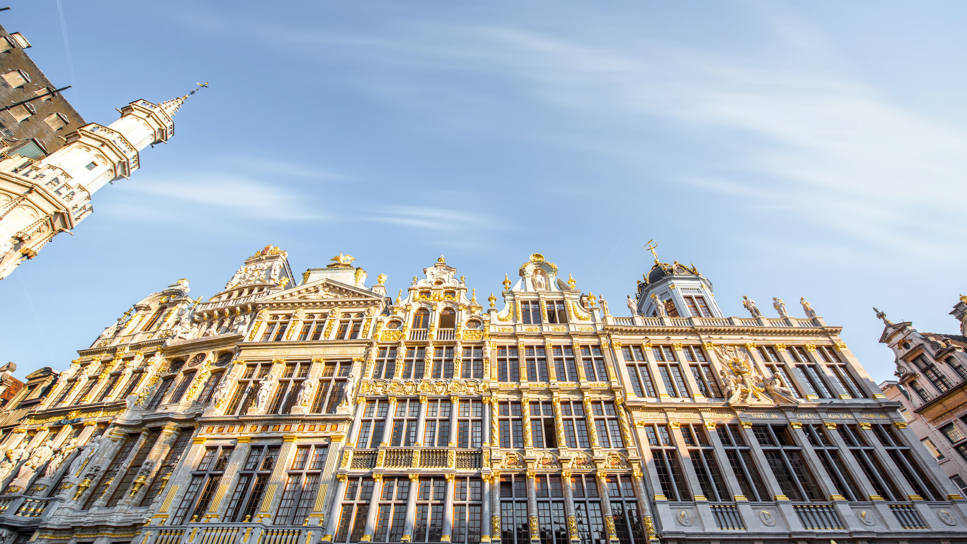 Grand Place (Grote Markt) em Bruxelas, Bélgica