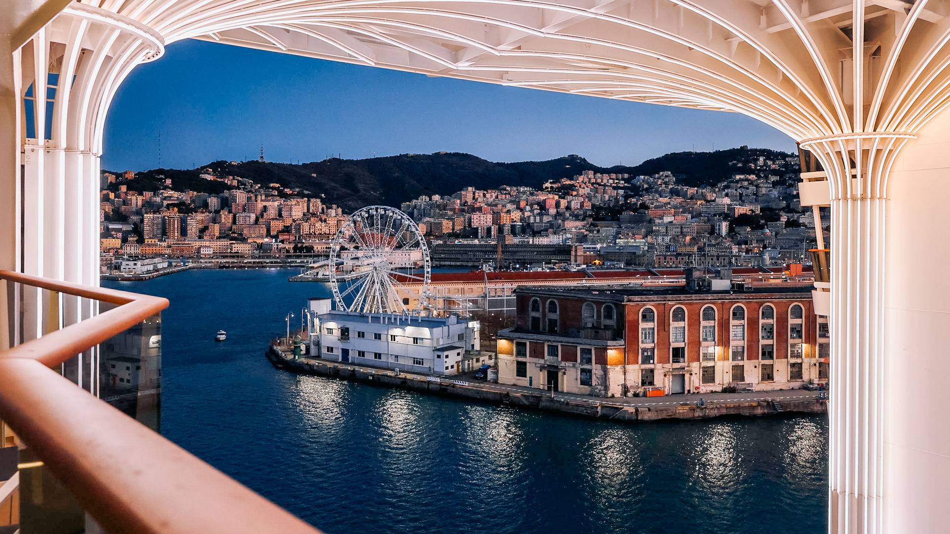 Porto de Génova, Itália