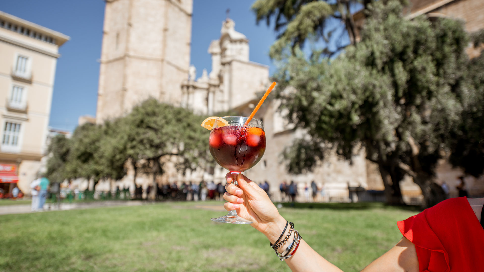 Sangria em Valência, Espanha
