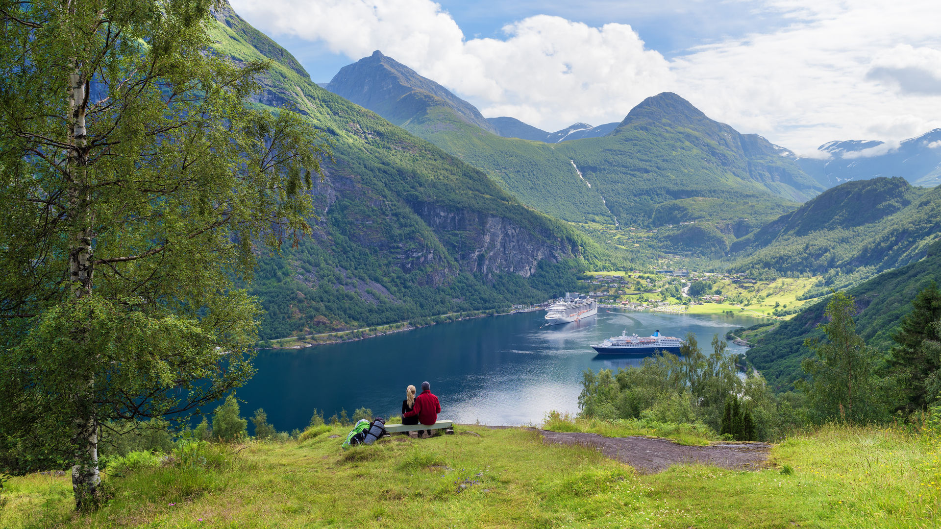 Fiorde de Geiranger, Noruega