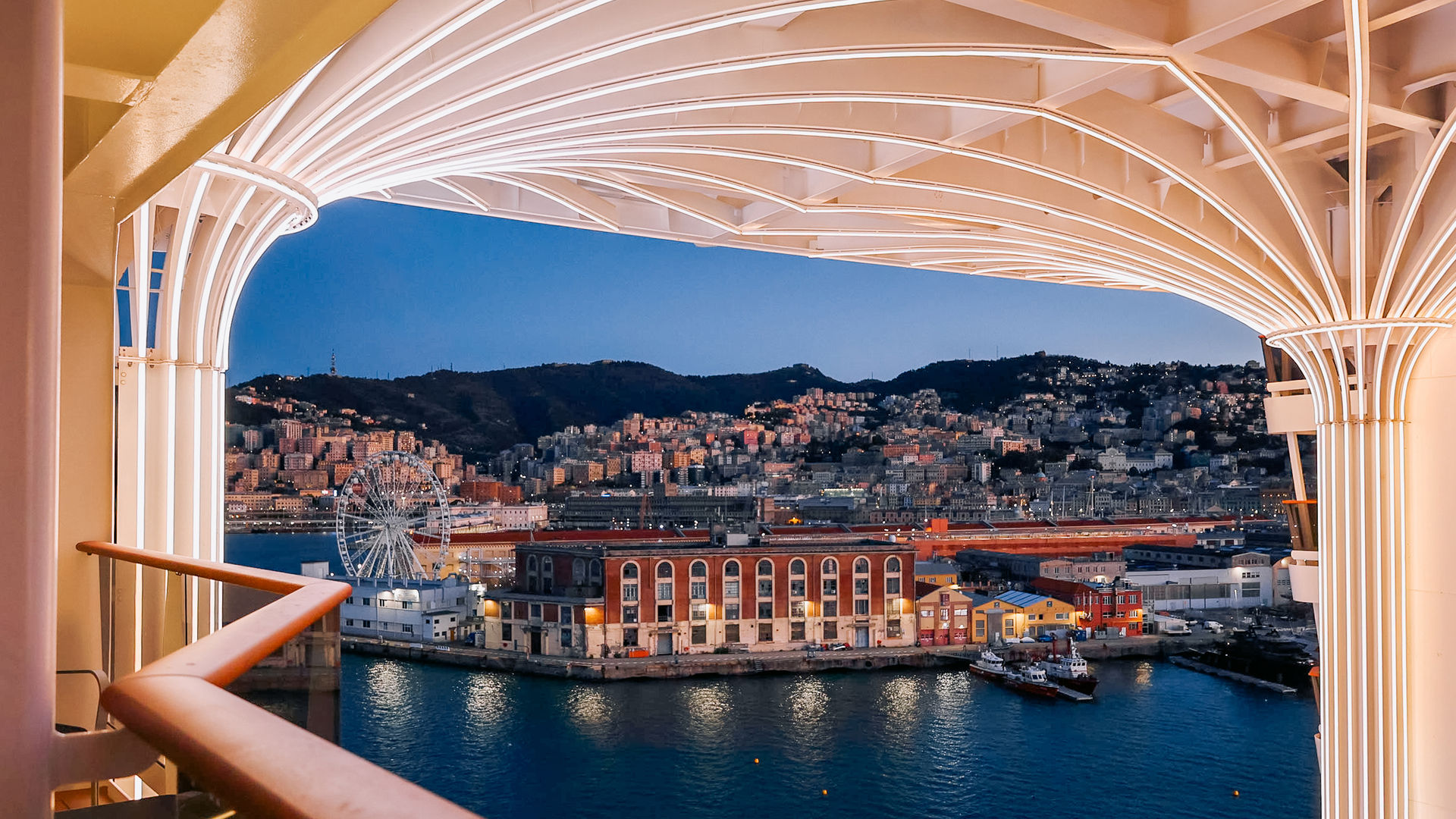 Porto de Génova, Itália