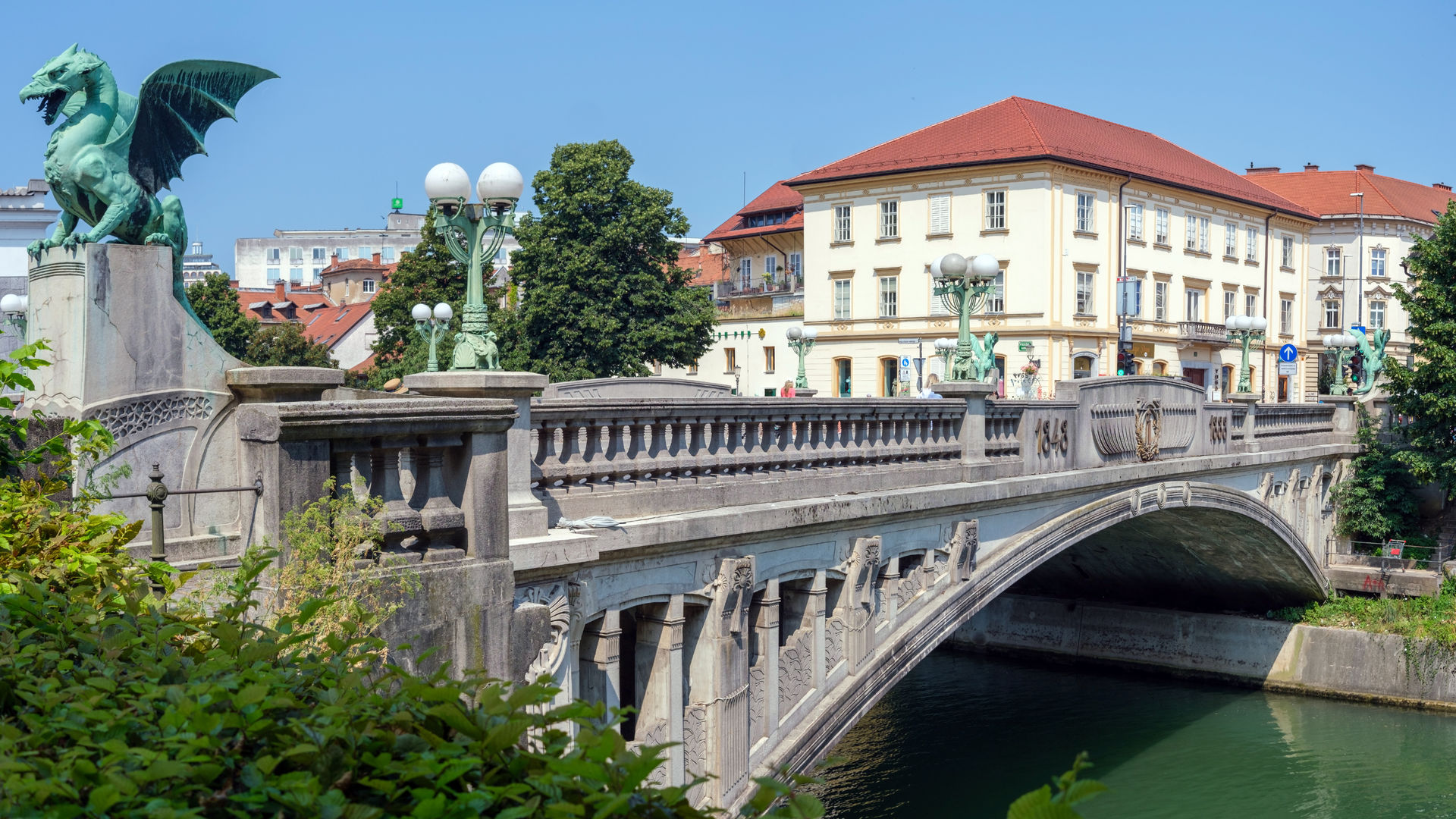 Ponte do Dragão, Eslovênia