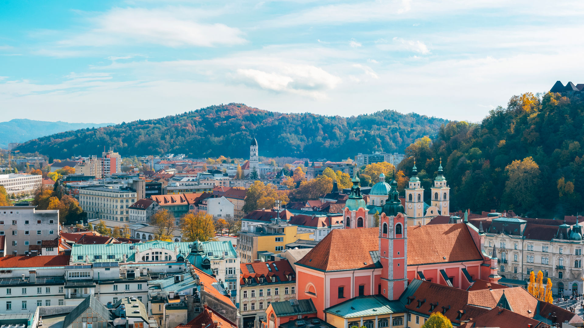 Centro histórico de Liubliana, Eslovénia