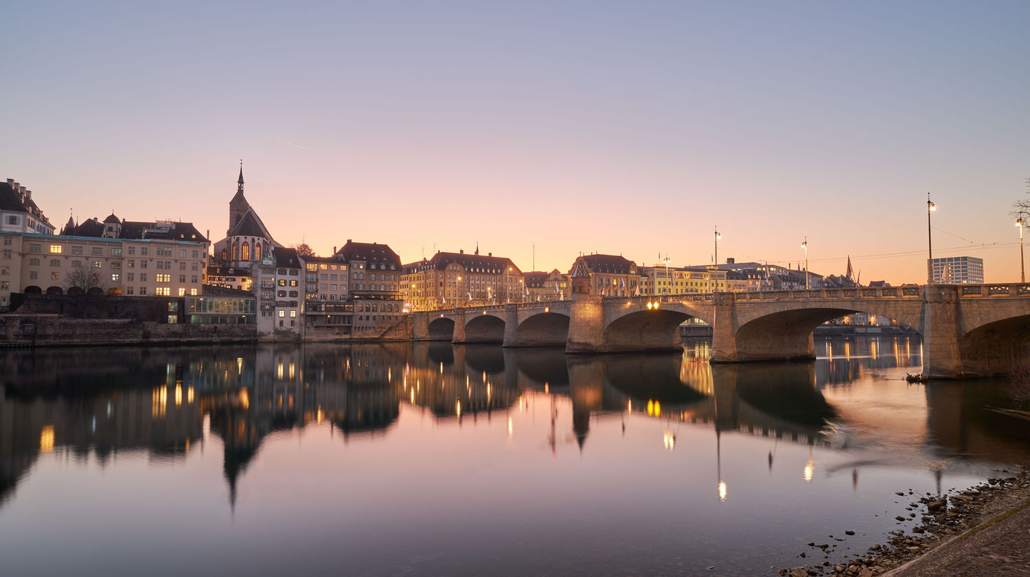 Chegada a Basileia, Suíça!